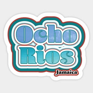 Ocho Rios, Jamaica Sticker